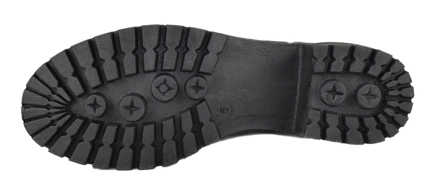 HARLOW-35 Black Patent Top Moda