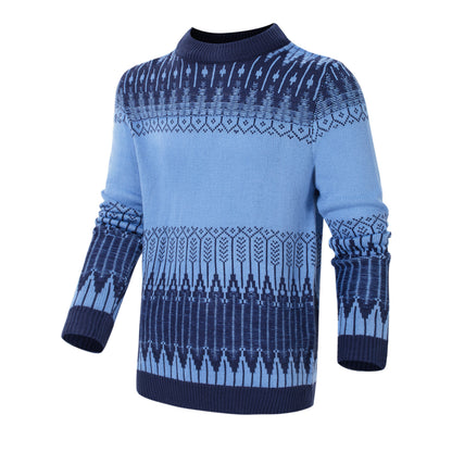 Men's Crewneck Pullover Knitted Sweater