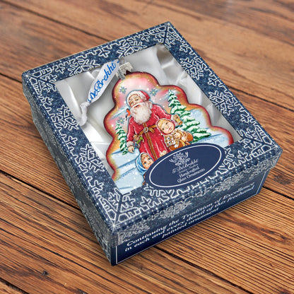 Time to Share Tree Glass Ornament by G. DeBrekht - Christmas Decor - 762-005-2