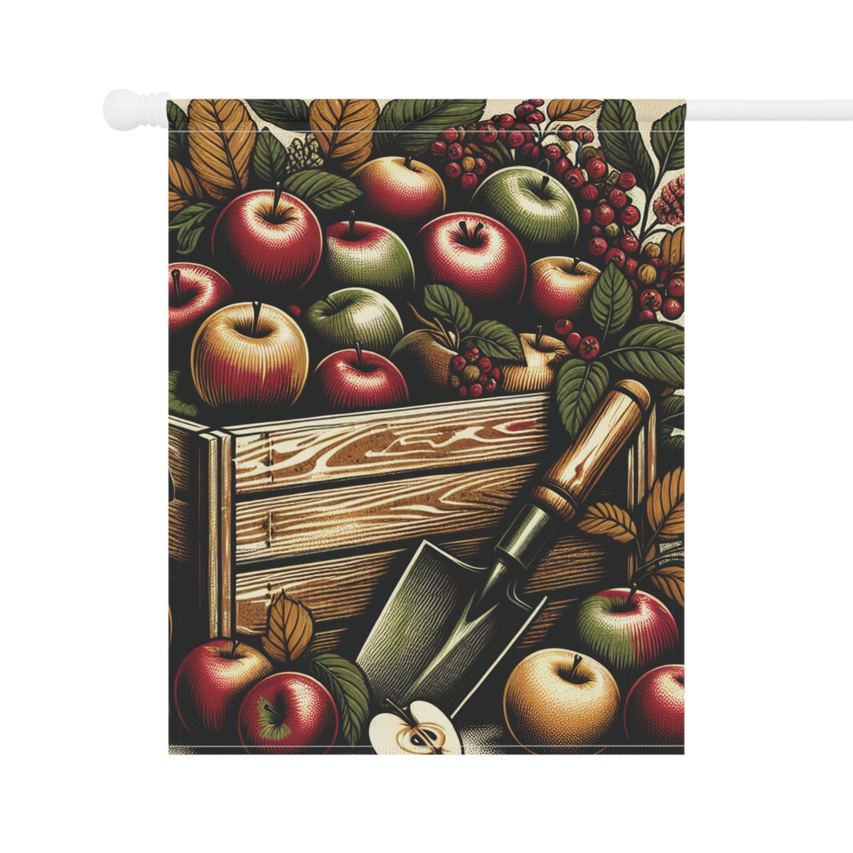 Apple Harvest Garden Flag