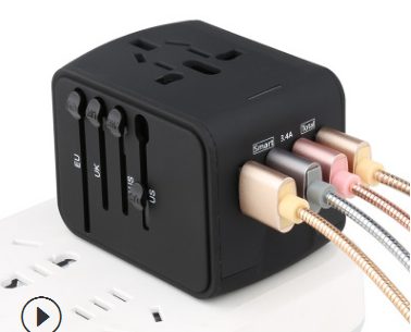 Multinational Converter Plug-In-Socket