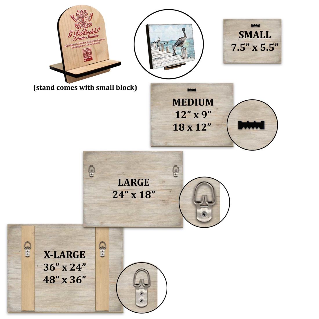 Chocolate Marshmallow Wooden Wall Art by Laura Seeley - Pets Dog and Cats Decor - 8512112B-4