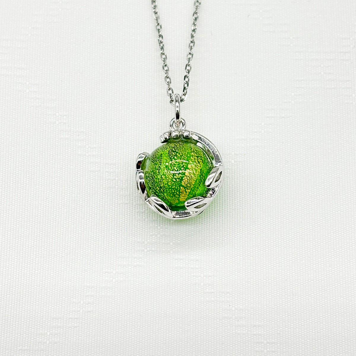 Planet Murano Aroma Necklace - Aurum Verdant | Energy & Healing | Diffuse on the go-0