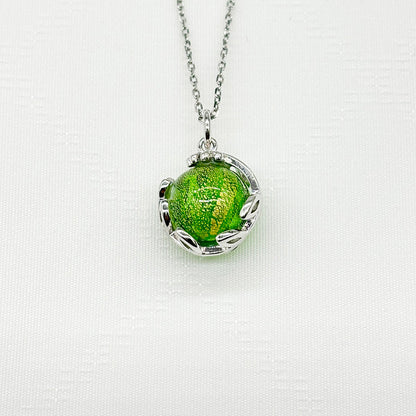 Planet Murano Aroma Necklace - Aurum Verdant | Energy & Healing | Diffuse on the go-0