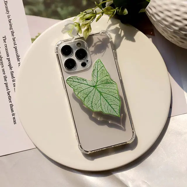 Leaf Acrylic Phone Holder