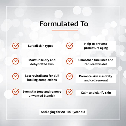 Anti-Aging Essential Blend 50+ | Feature Violet leaf | Premium Skin Range-2