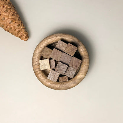 Black Walnut Cup Diffuser | Stylish Home Decor | Waterless Natural Essential Oil Diffusing-4