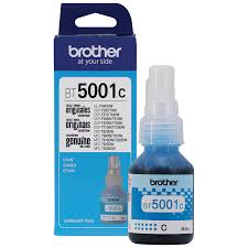 Original Brother BT5001 High Yield Cyan ink bottle-0