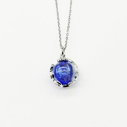Planet Murano Aroma Necklace - Celestial Sapphire | Energy & Healing | Diffuse on the go | Gift for her-0