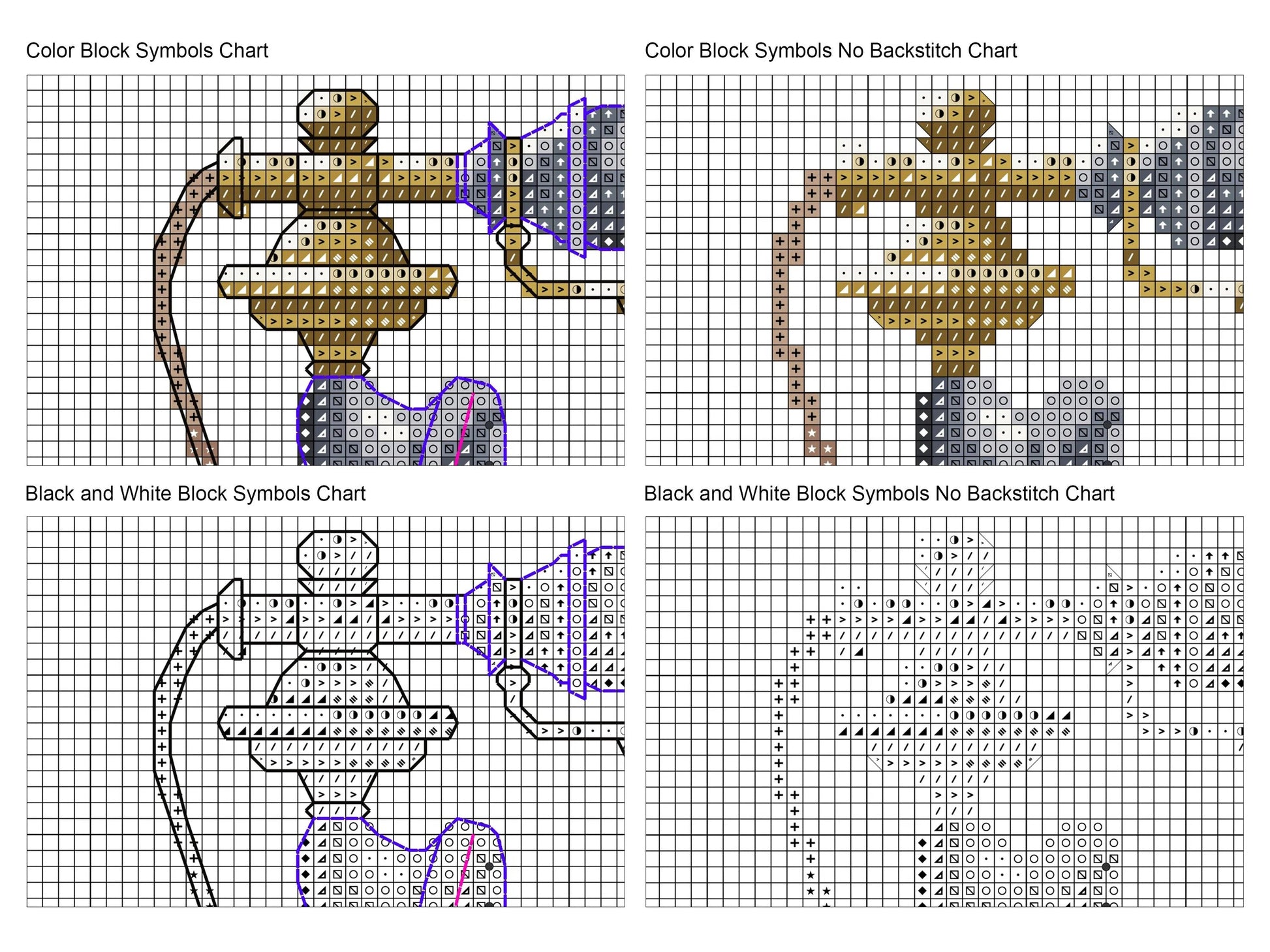 Vintage Phone - PDF Cross Stitch Pattern-2