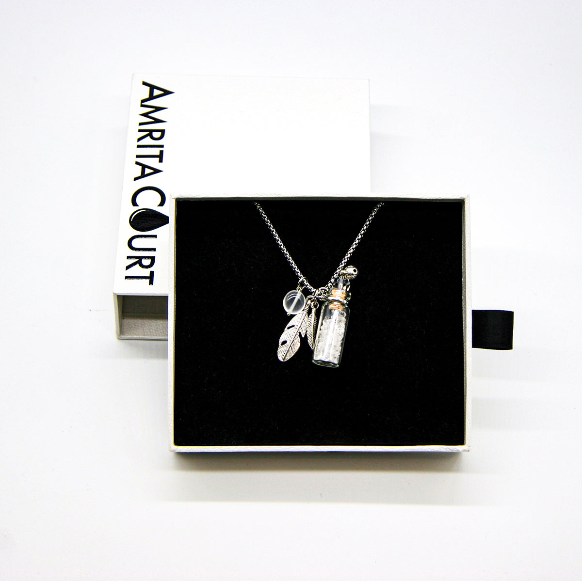 Clear Quartz Diffusing Necklace | Energy & Healing | Diffusing on the go | Perfect Gift-1