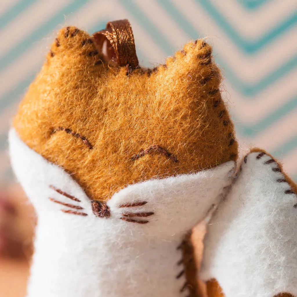 Felt Craft Mini Kit Fox from felt MKFOX1F-1