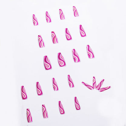 Detachable Artistic Wearable Finished Fake Nails-2