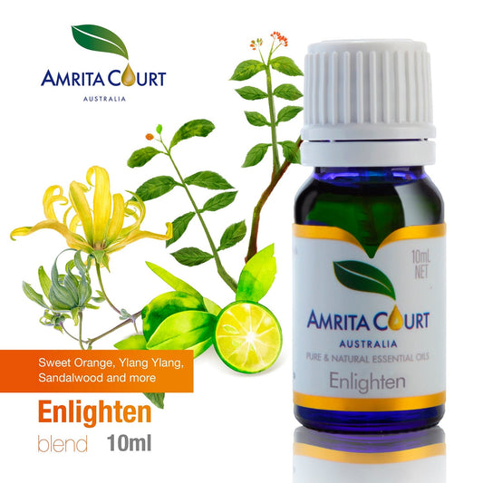 Enlighten Essential Oil Blend | Uplift Mood, Energy & Focus | Australian Made-0