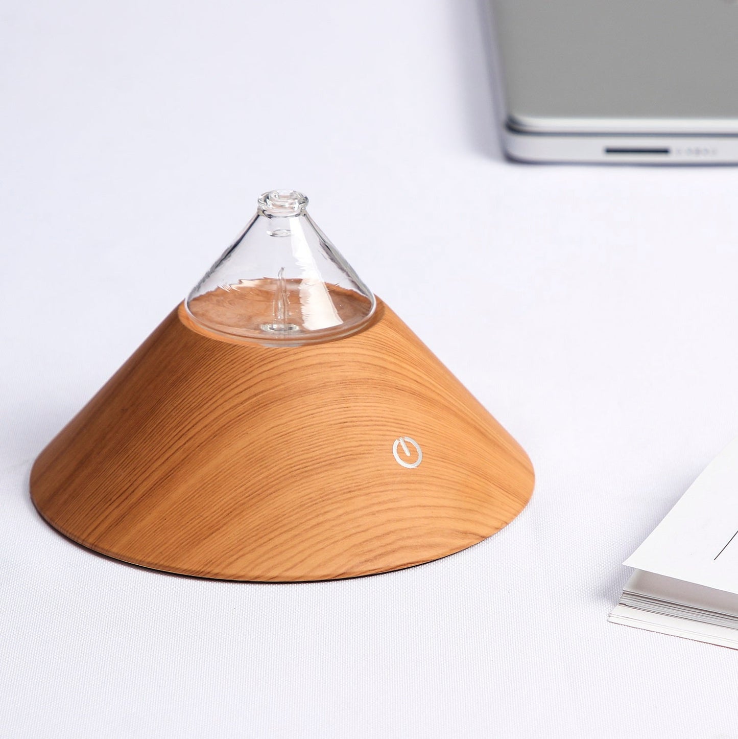 Mount Fuji Portable Nebuliser | Bamboo Waterless Diffuser | Pure Essential Oil-0