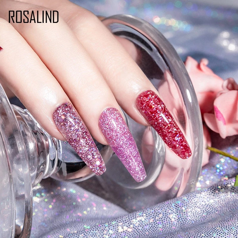 Glitter Poly Nail Gel Extension-2