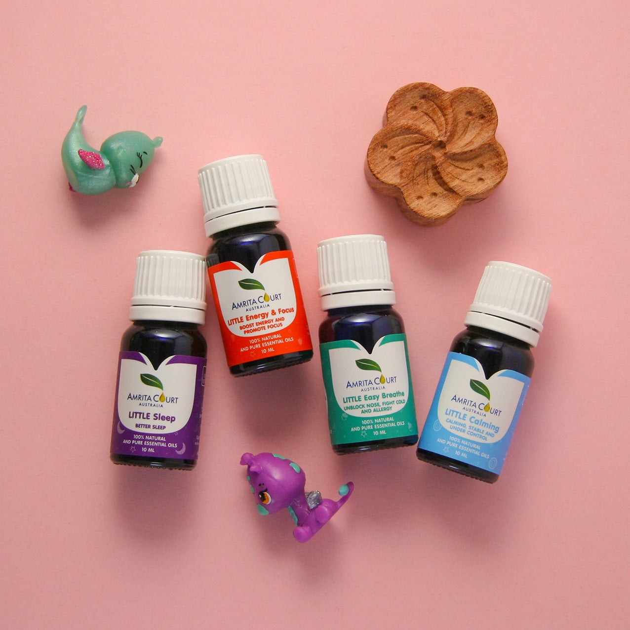 23% OFF | Fantastic 4 Kids Essential Oils | Breathe + Energy + Calming + Better Sleep-0