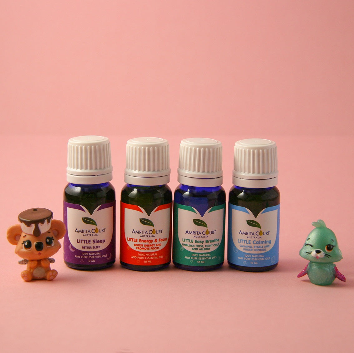 23% OFF | Fantastic 4 Kids Essential Oils | Breathe + Energy + Calming + Better Sleep-1