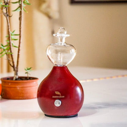 Hour Glass Waterless Aroma Diffuser | Eco-Friendly Nebuliser | Pure Essential Oil Diffusing-2