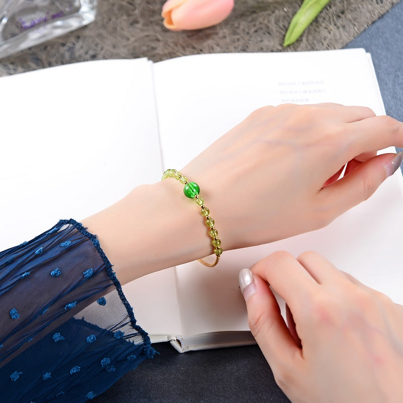 Murano Glass Bead Bracelet | Essential Oil Diffuser Jewelry | Diffusing on the go-1