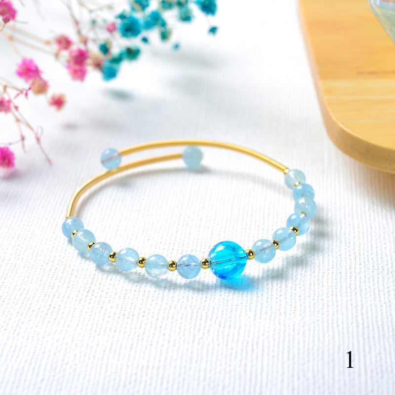 Murano Glass Bead Bracelet | Essential Oil Diffuser Jewelry | Diffusing on the go-3