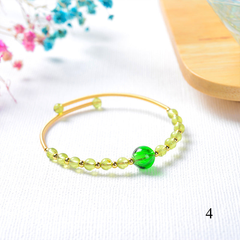 Murano Glass Bead Bracelet | Essential Oil Diffuser Jewelry | Diffusing on the go-5