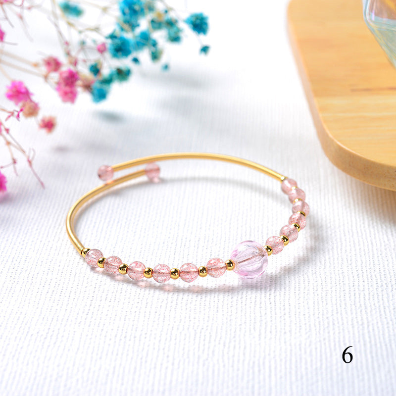 Murano Glass Bead Bracelet | Essential Oil Diffuser Jewelry | Diffusing on the go-7