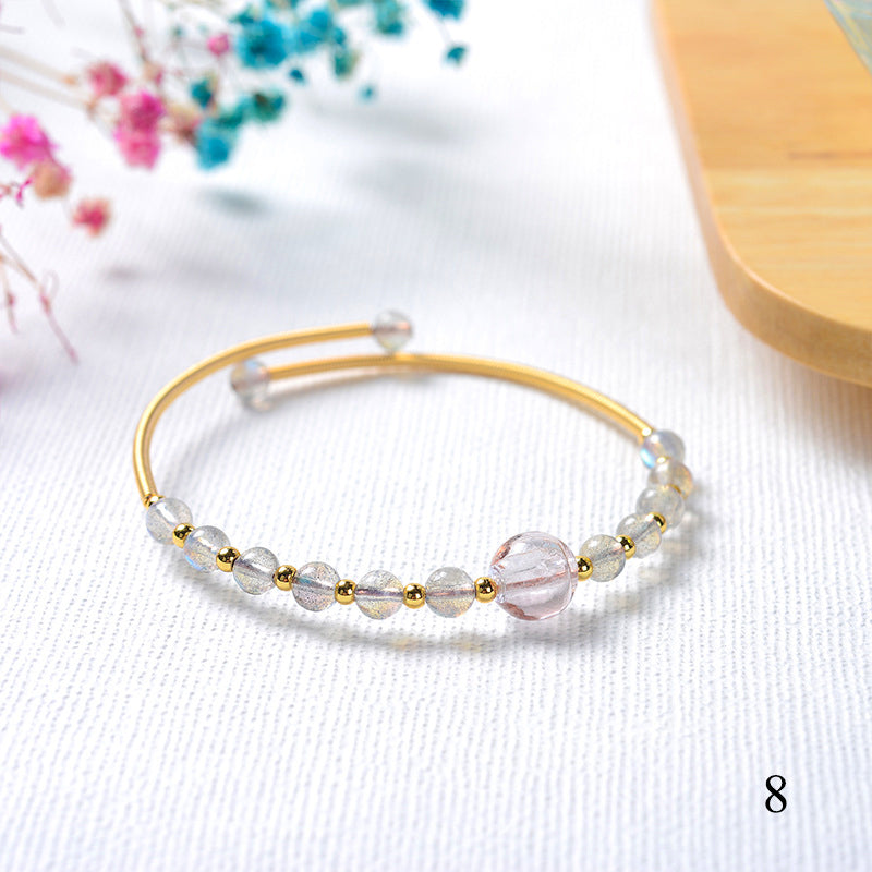 Murano Glass Bead Bracelet | Essential Oil Diffuser Jewelry | Diffusing on the go-9