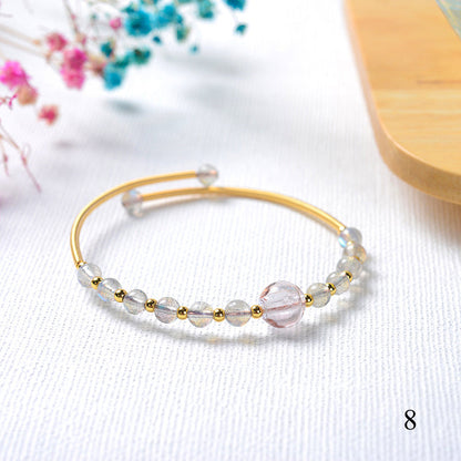 Murano Glass Bead Bracelet | Essential Oil Diffuser Jewelry | Diffusing on the go-9