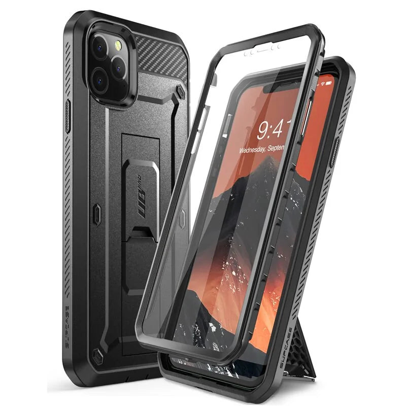 Full-Body Rugged Holster Cover for iPhone 11 Pro Max