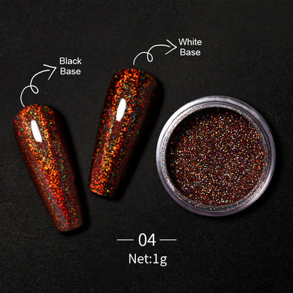 Luminous Nail Glitter Powder-4