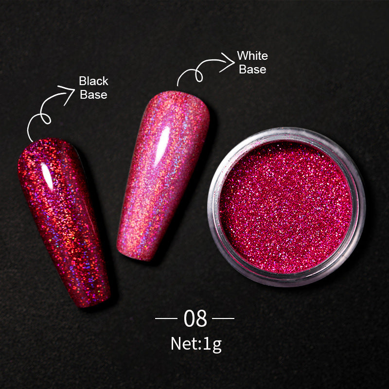 Luminous Nail Glitter Powder-8
