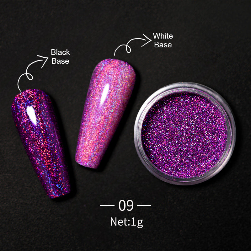 Luminous Nail Glitter Powder-9