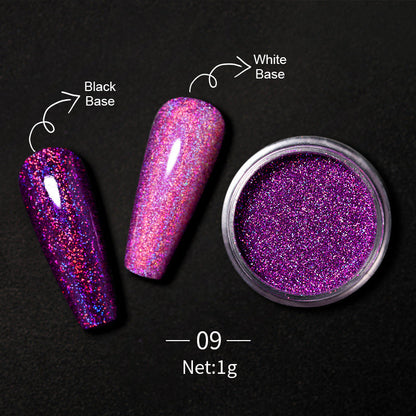 Luminous Nail Glitter Powder-9