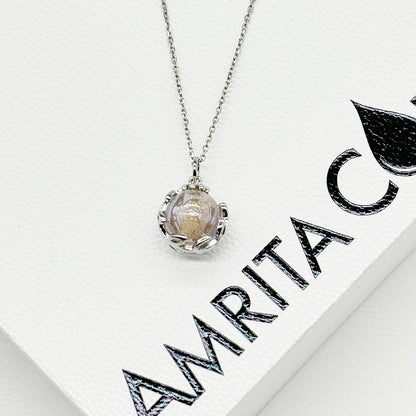 Planet Murano Aroma Necklace - Lunar Lavender | Energy & Healing | Diffuse on the go-3