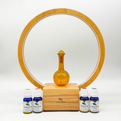 🏡 Luna Rituals Bundle 4 Home | Waterless Diffuser + Botanical Essential Oil Blends X 4-0