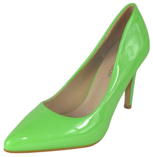 MONROE-1 Lime Patent TOP MODA-0