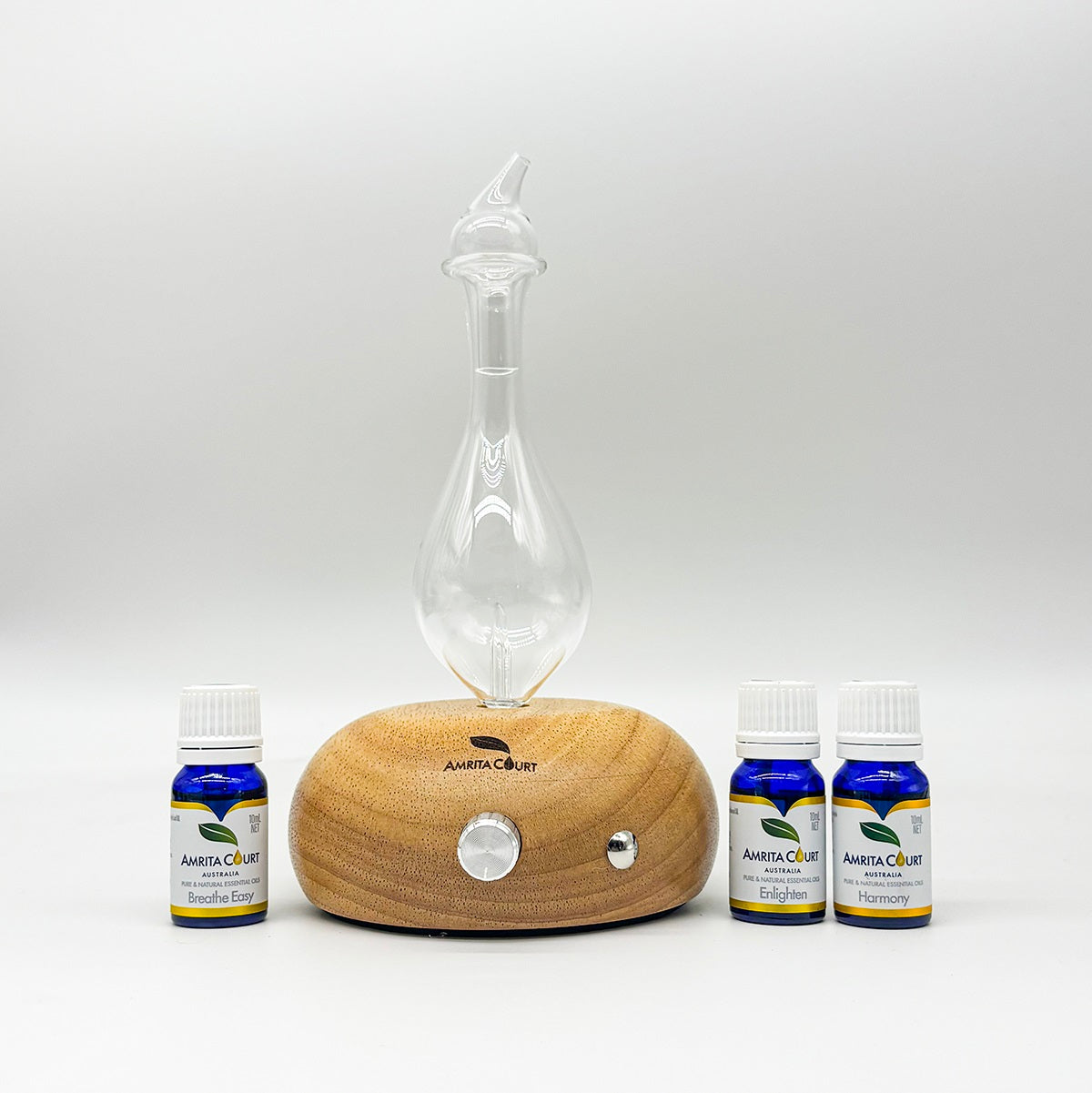 🧘 Meditation Ritual Bundle | Oscar Waterless Diffuser + Essential Oils for Focus & Calm-0