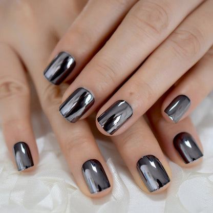 Metal false nails for women-2