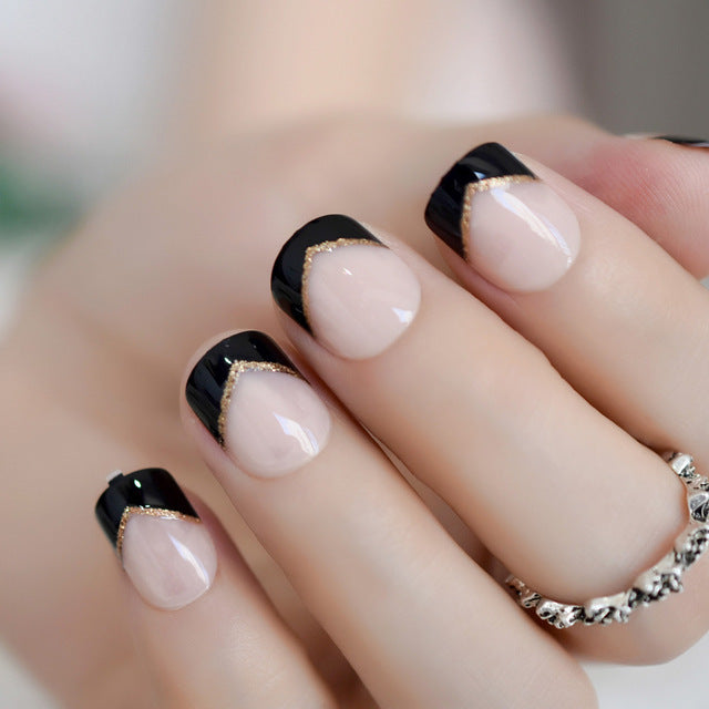 Metal false nails for women-3