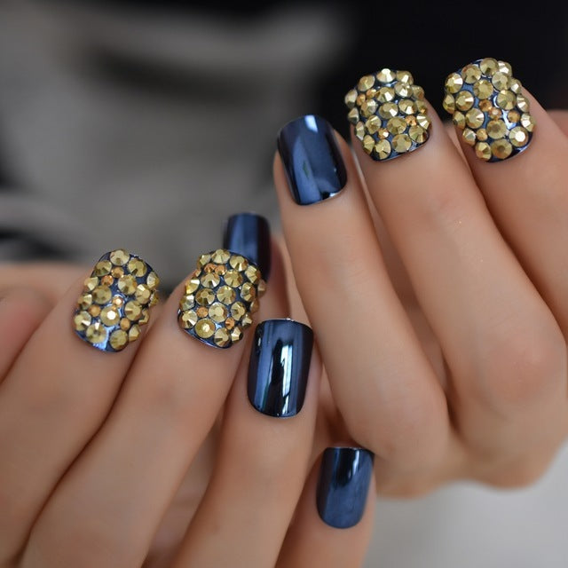 Metal false nails for women-4