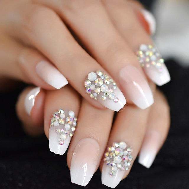 Metal false nails for women-5
