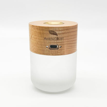 Moonlight Diffuser | Elegant Waterless Essential Oil & LED Light-2