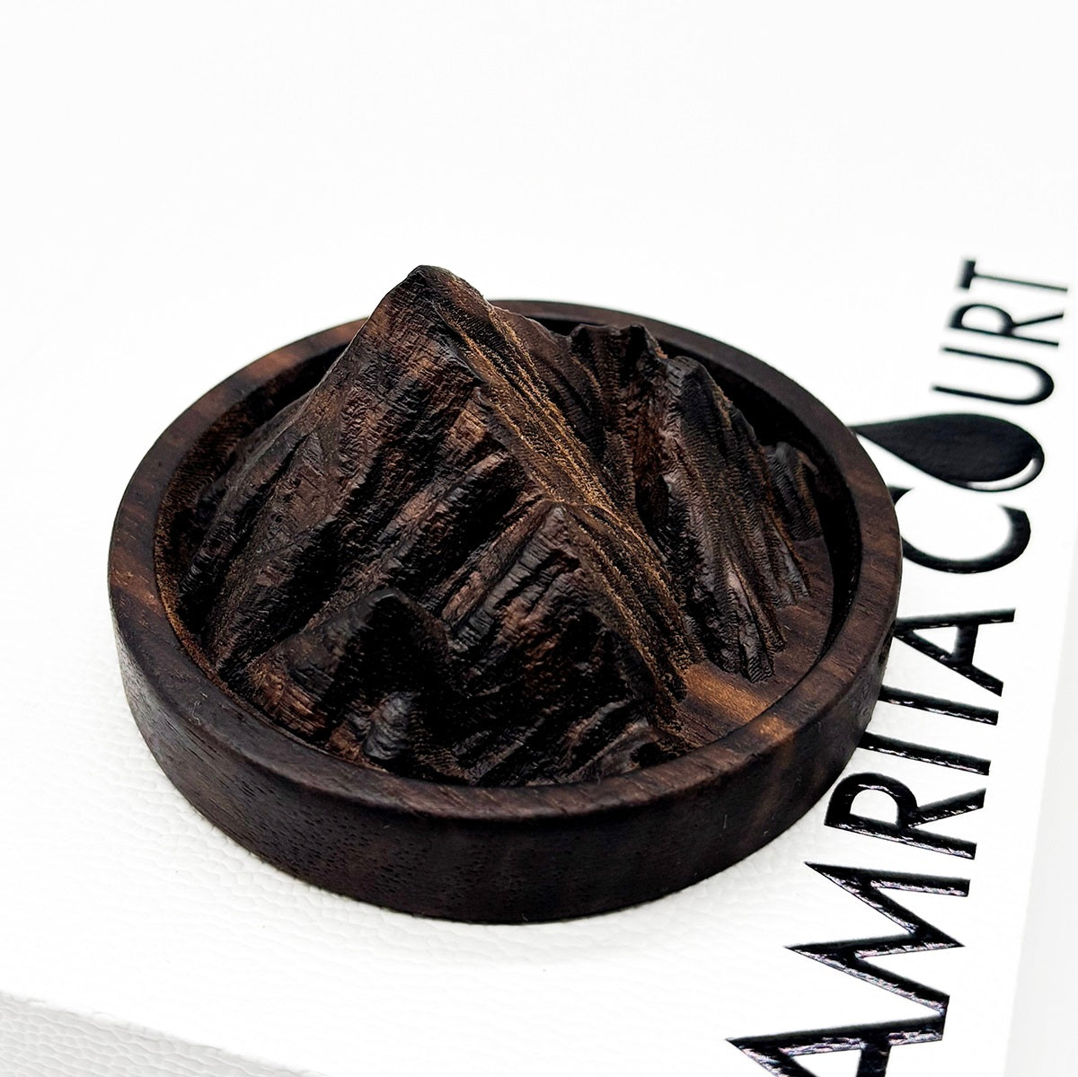 "Mt Donon" Black Walnut Wood Diffuser Piece | Waterless Diffusing | Natural Essential Oil-3