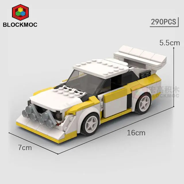 S1 Racing Sports Car Brick Toy