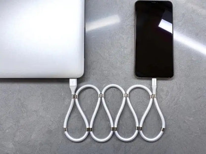 Tangle-Free Magnetic Fast Charging Cable