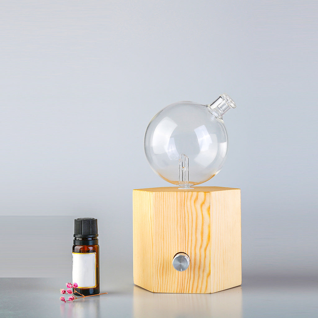 Geo Series "Hexagon" Nebuliser | Waterless Aroma Diffuser | No Plastics Pure Essential Oil Diffusing-1