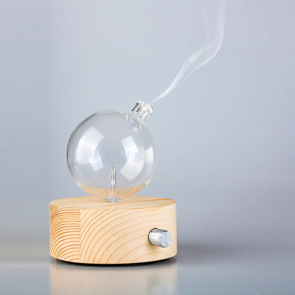 Geo Series "Round" Nebuliser | Waterless Aroma Diffuser | No Plastics Pure Essential Oil Diffusing-0
