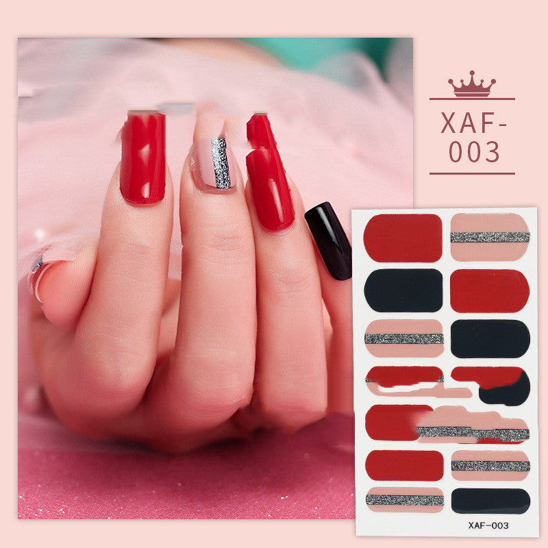 Nail Art with Imitation Diamond Nail Polish-2