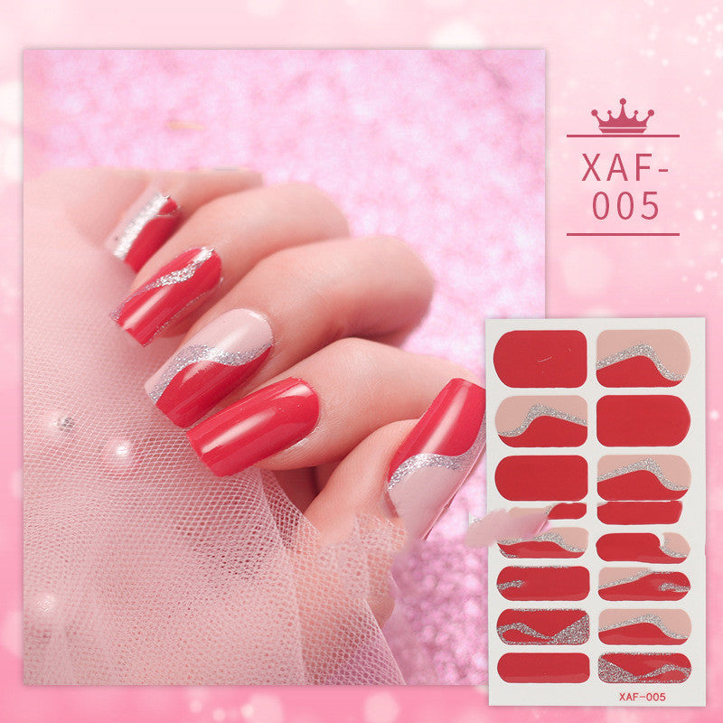 Nail Art with Imitation Diamond Nail Polish-4